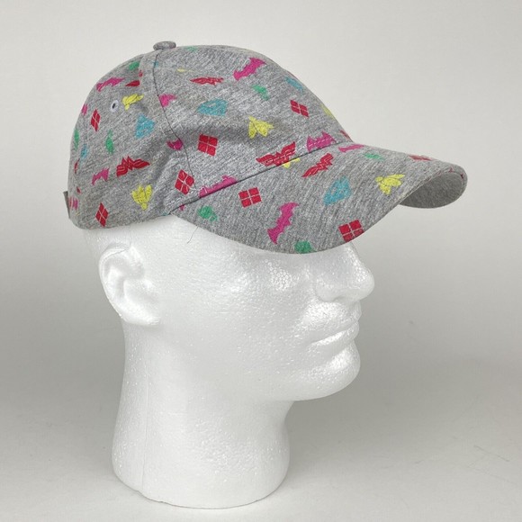 Girls DC Superhero Hat Be Awesome Gray w/ Superhero Symbols Wonder Woman Batman - Picture 3 of 12